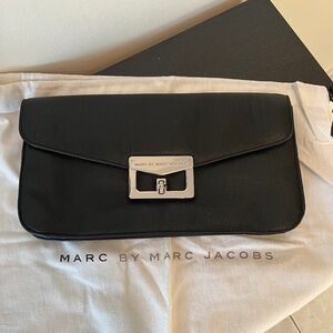 Gently Used Marc by Marc Jacobs Black Leather Clutch